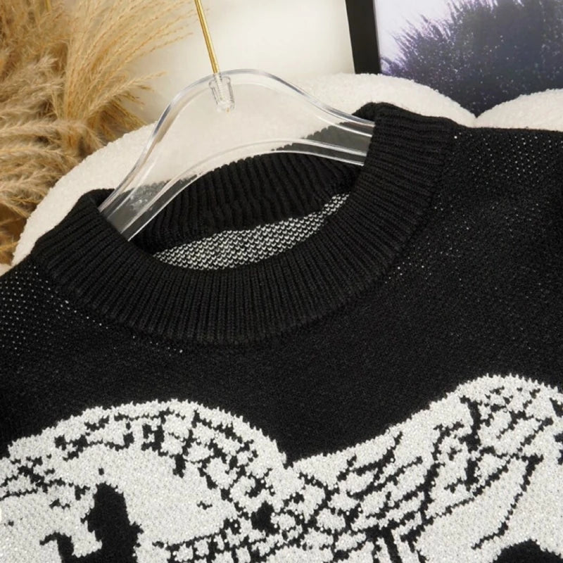 Horse Luxury Designer Knit Pullover