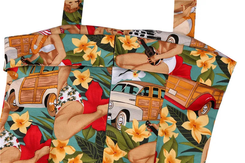 Retro Vintage Crop Tops