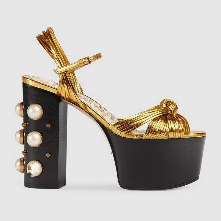 Luxury Design Platform Sandals