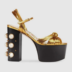 Luxury Design Platform Sandals