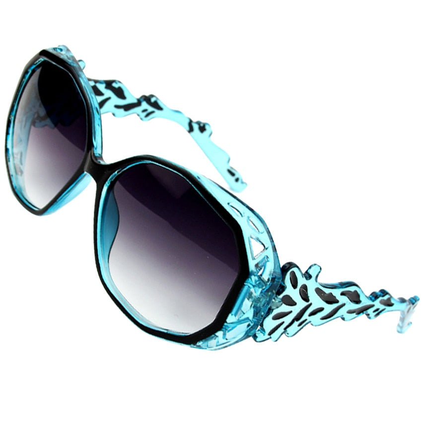 Luxury Oversized Sunglasses Polygon Frame
