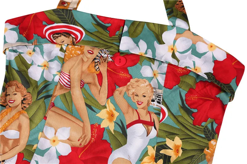 Retro Vintage Crop Tops
