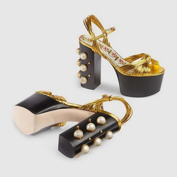 Luxury Design Platform Sandals