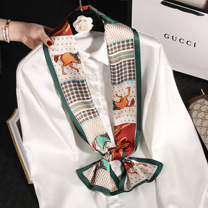 Spring and Autumn Silk Scarf