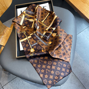 Spring and Autumn Silk Scarf