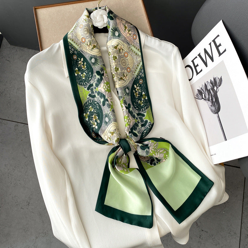 Spring and Autumn Silk Scarf