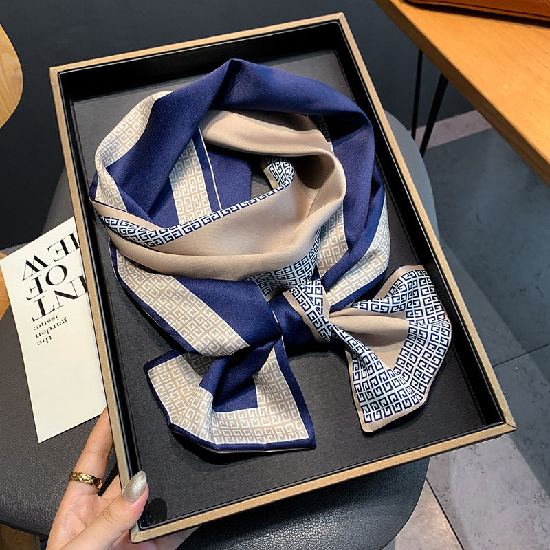 Spring and Autumn Silk Scarf