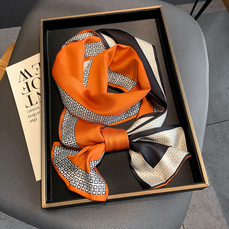 Spring and Autumn Silk Scarf