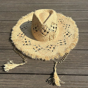 2025 Summer Raffia Straw Hat