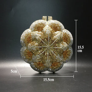 Crystal Flower Bag