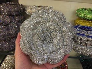 Crystal Flower Bag