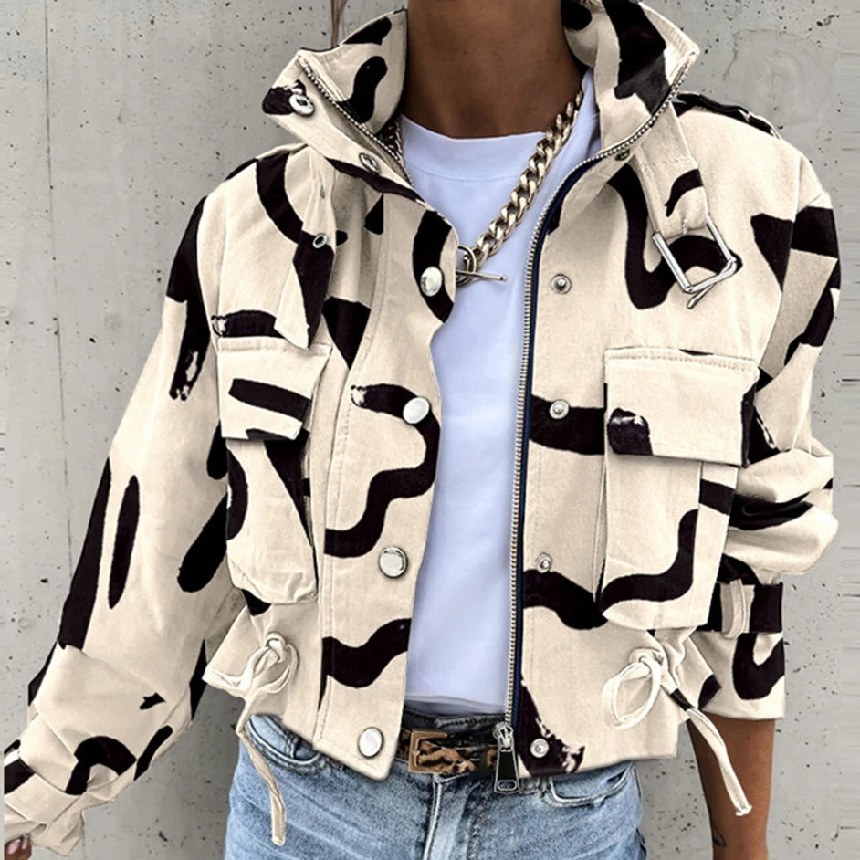 Streetwear Autumn & winter Elegant Pocket Button Coats
