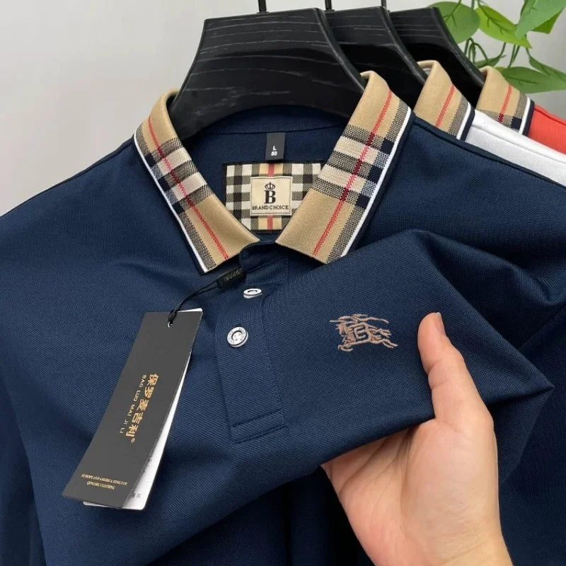 Designer Fashion Brand Short Sleeve Polo Shirt