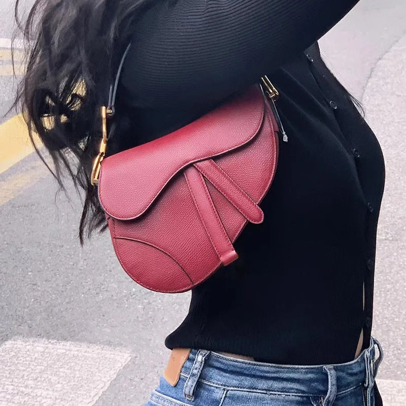 Genuine Leather Shoulder Bag