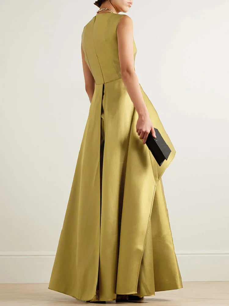 Jumpsuit A-line Wide Leg Pants Suit