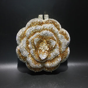 Crystal Flower Bag