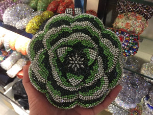 Crystal Flower Bag