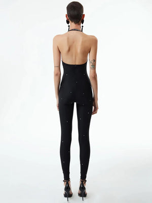 Black Skinny Jumpsuit
