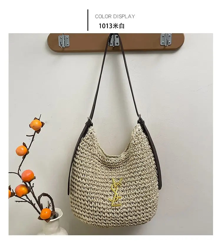 Lightweight 2025 Raffia Tote Bag