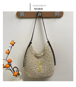 Lightweight 2025 Raffia Tote Bag