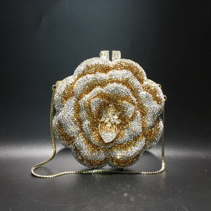 Crystal Flower Bag
