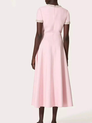 Heavy Industry Luxury Diamond Bow Dress