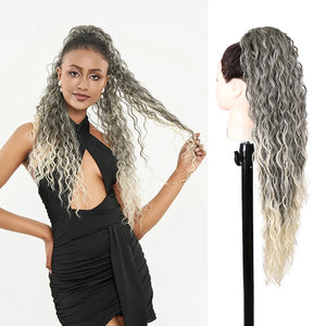 Synthetic Curly Ponytail Drawstring Hairpiece
