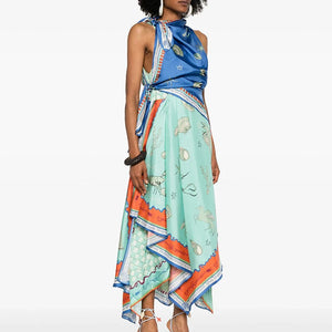 Irregular Dress Long Dress