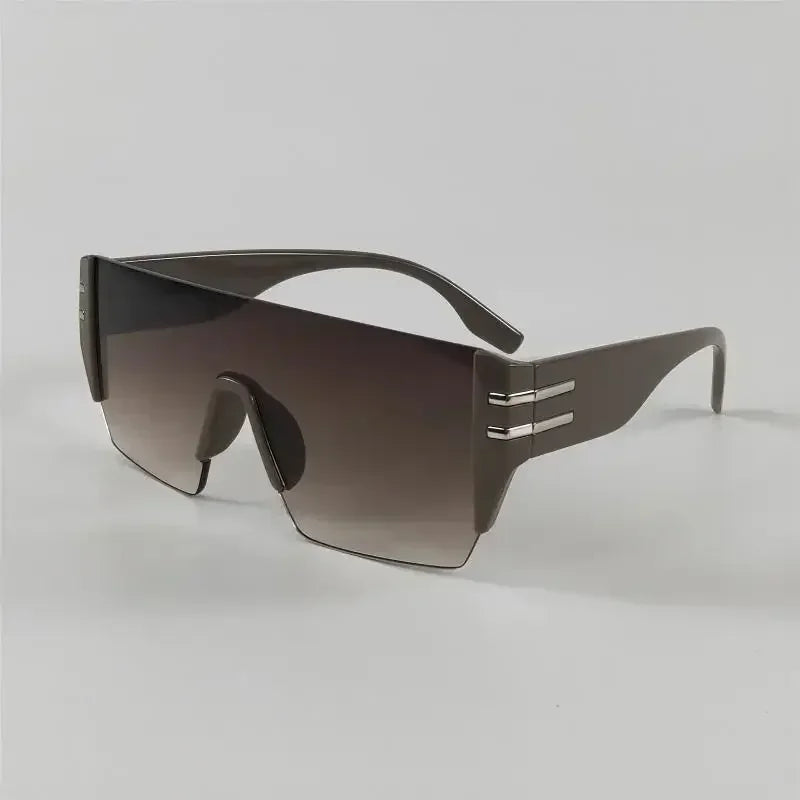 2025 New Rimless Oversized Sunglasses