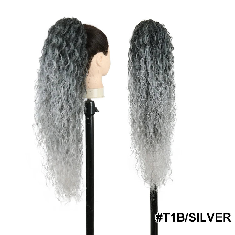 Synthetic Curly Ponytail Drawstring Hairpiece