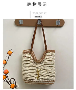 Lightweight 2025 Raffia Tote Bag