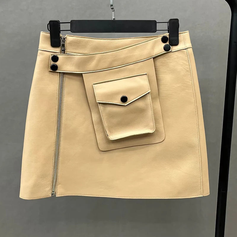 Leather Skirt