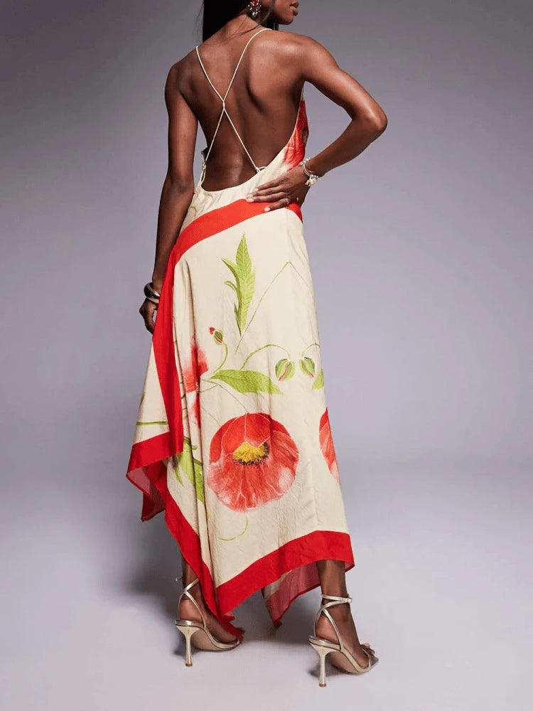 Hollow Out Vacation Dress