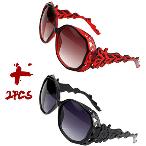Luxury Oversized Sunglasses Polygon Frame