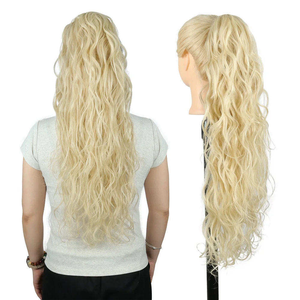 Synthetic Curly Ponytail Drawstring Hairpiece