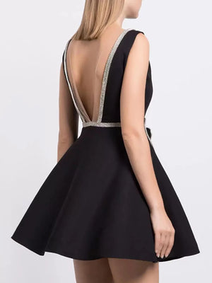 Heavy Industry Three-Dimensional Sequined Flower Dress