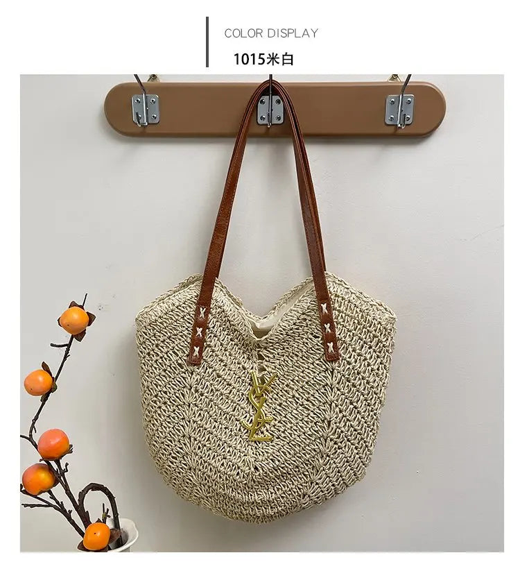 Lightweight 2025 Raffia Tote Bag