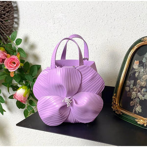 French Petal Flower Handbag
