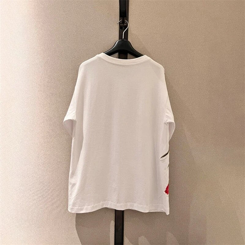 Cotton 3D Embroidery Shirt