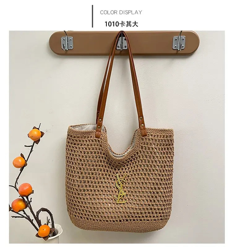 Lightweight 2025 Raffia Tote Bag