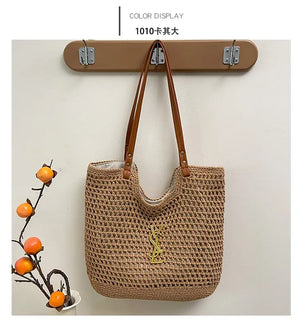 Lightweight 2025 Raffia Tote Bag
