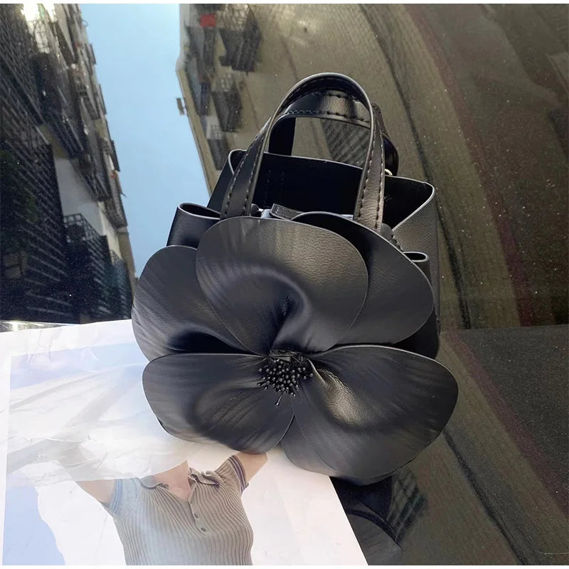 French Petal Flower Handbag