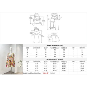 Trendy Multicolor Floral Diamonds Stretchable Dress