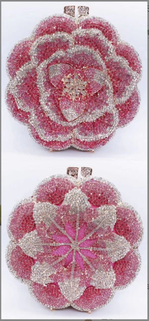 Crystal Flower Bag