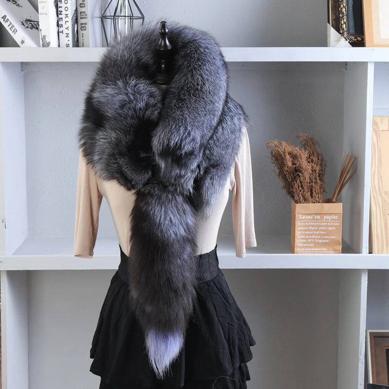 Real Fur Fox Scarf