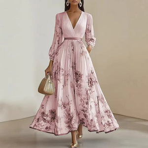 Spring Pleated Dress