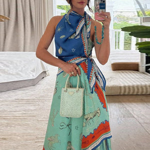 Irregular Dress Long Dress