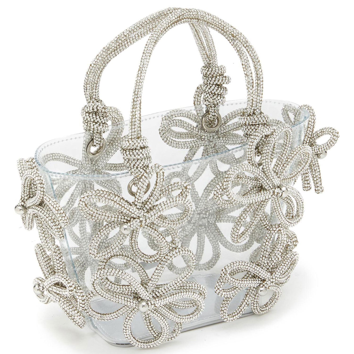 Flower Rhinestone Evening Bags