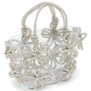 Flower Rhinestone Evening Bags
