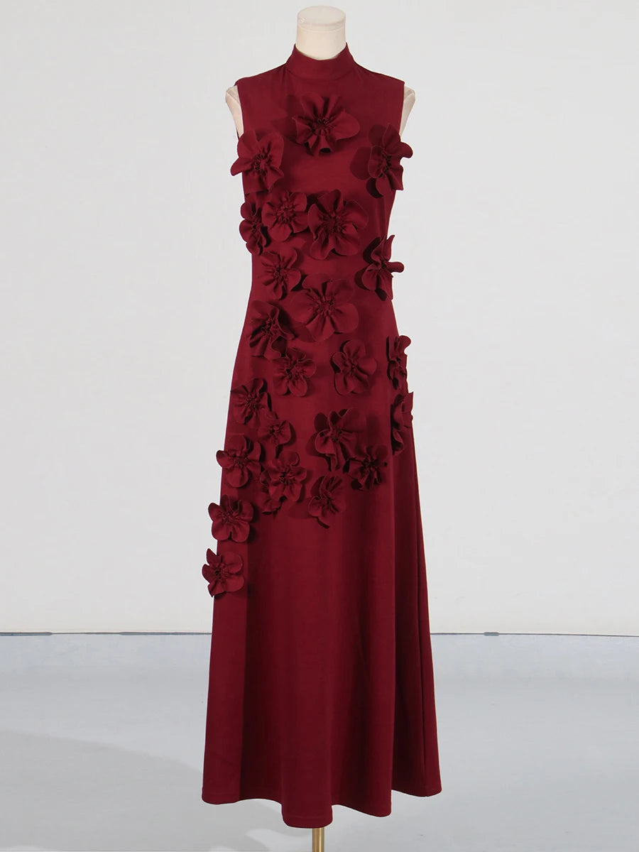 Patchwork Appliques Dress